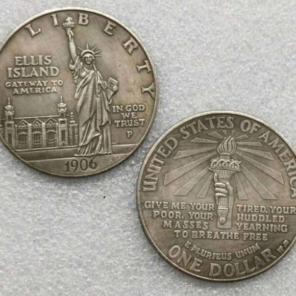 Ellis Island Commemorative Coin - Picture 4 of 4